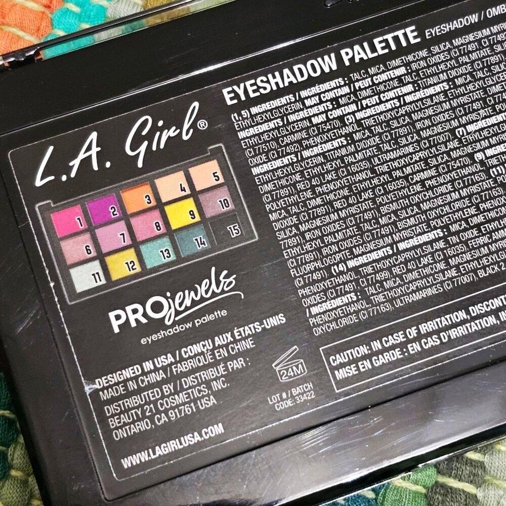L.A. Girl Pro Jewels Eyeshadow Palette. New. - Picture 5 of 7